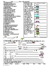 Đề ôn thi môn Tiếng Anh Lớp 4 - Unit 5 What can you do